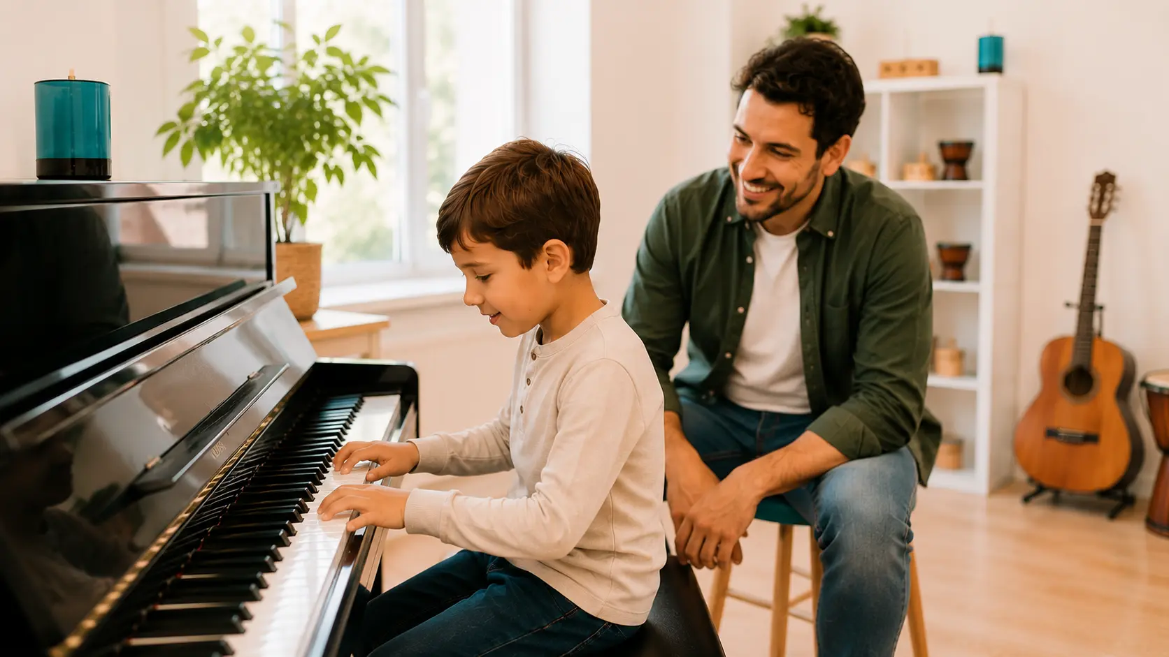 Antes de elegir, observa cómo se relaciona con la música