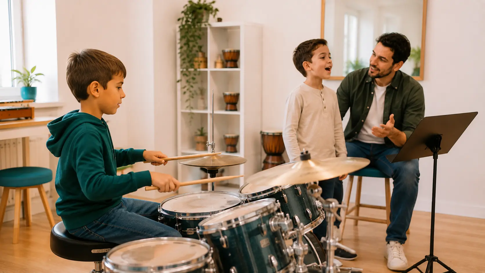 ¿Y si quiere tocar la batería o prefiere cantar?